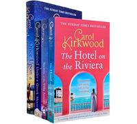 Carol Kirkwood 4 Books Collection Set (Under A Greek Moon, The Hotel On The Riviera, Secrets of the Villa Amore & Once Upon a Time in Venice [Hardback])