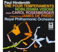 Carol Rosenberger - Hindemith: The Four Temperaments, Nobilissima Visione