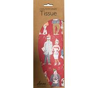 Carol Singers Christmas Tissue Printed Patterned Tissue Wrapping Paper Deva Designs 4 Sheets 50 x 70 cm