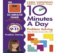 Carol Vorderman 10 Minutes A Day Problem Solving, Ages 9-11 (Key Stage 2) Paperback Book Carol Vorderman Multicolor