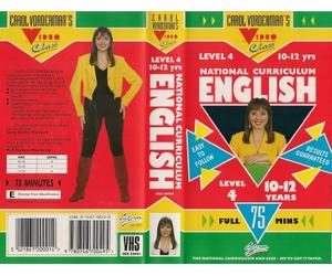 Carol Vorderman's National Curriuculum Level 4 English : 10-12years [VHS]