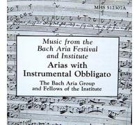 Carol Webber, Jon Humphrey - Arias with Instrumental Obbligato: Music from the Bach Aria Festival and Institute
