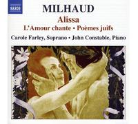 Carole Farley - Alissa / L'amour Chante / Poemes Juifs [New CD]