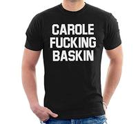 Carole Fucking Baskin Tiger King Men's T-Shirt Black