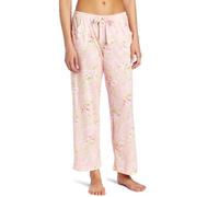 Carole Hochman Women's Pajama Pant, Cottage Rose Blooms, Medium