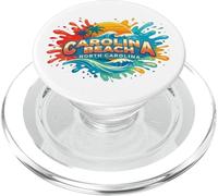 Carolina Beach North Carolina Sand Dunes Beach Novelty PopSockets PopGrip for MagSafe