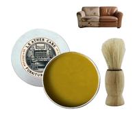 Carolina Furniture Collective Salve, Carolina Furniture Salve, Leather SalveRepair Cream with Brushes, Natural Finish Protector, Non-Greasy, Nourishing, Multipurpose, Scratch Cover (1 set)