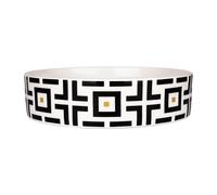Carolina Gynning DECO bowl 1.5 liter White-black