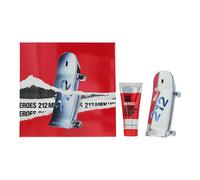 Carolina Herrera 212 Heroes 2 Piece Gift Set: Eau de Toilette 90ml - Shower Gel 100ml | TJ Hughes