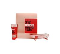Carolina Herrera 212 Heroes Forever Young Gift Set 90ml EDT + 100ml Shower Gel