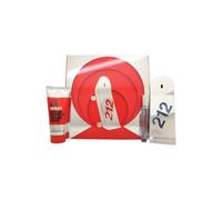 Carolina Herrera 212 Heroes Gift Set 90ml EDT + 100ml Shower Gel + 10ml EDT