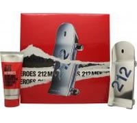 Carolina Herrera 212 Heroes Gift Set 90ml EDT + 100ml Shower Gel