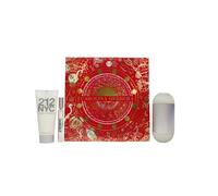 Carolina Herrera 212 NYC Gift Set 100ml Eau De Toilette + 100ml Body Lotion + 10ml Eau De Toilette