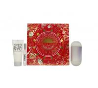Carolina Herrera 212 NYC Gift Set 100ml EDT + 100ml Body Lotion + 10ml EDT