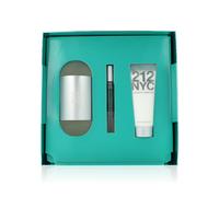 Carolina Herrera 212 NYC Gift Set 100ml EDT + 75ml Body Lotion + 10ml EDT