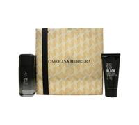 Carolina Herrera 212 Vip Black Gift Set 100ml Eau De Parfum + 100ml Bath & Shower Gel