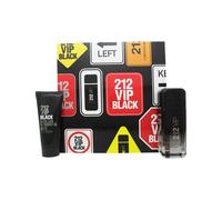 Carolina Herrera 212 Vip Black Gift Set 100ml Eau De Parfum + 100ml Shower Gel
