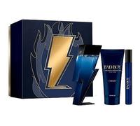 Carolina Herrera Bad Boy Cobalt Gift Set 100ml Eau De Parfum + 100ml Shower Gel + 10ml Eau De Parfum