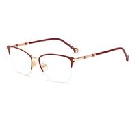 Carolina Herrera Woman Carolina Herrera CH 0033 NOA Optical frames Metal Gold/Burgundy Squared