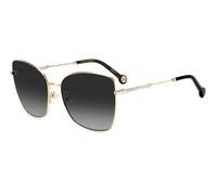 Carolina Herrera Woman HER 0133/S 000/9O Sunglasses Metal Gold rose Grey Squared Shaded