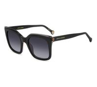 Carolina Herrera Woman HER 0249/G/S 807/9O Sunglasses Acetate Black Grey Squared Shaded