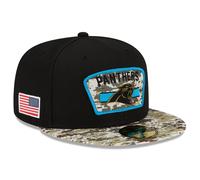 Carolina Panthers NFL Cap (Size 7 5/8) Adult New Era Black Fitted Hat - New