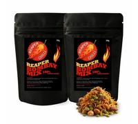 Carolina Reaper Chilli Bombay Mix 2x80g - Insane Super Hot Snack (2 Pack)