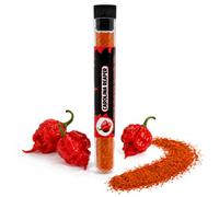 Carolina Reaper Chilli Powder 10g - Extremely Hot Chilli Pepper Powder, Up to 2.2 Million SHU - Fruity, Sweet and Smoky Flavour - Grown in Ecuador