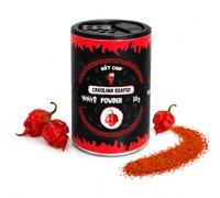 Carolina Reaper Chilli Powder 30g - Extremely Hot Chilli Pepper Powder, Up to 2.2 Million SHU - Fruity, Sweet and Smoky Flavour - Grown in Ecuador