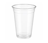 Caroline 18 Clear Plastic Cups 0.5pt - 1622