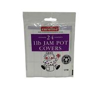 Caroline 1lb Jam Pot Covers 24pk