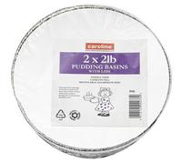 Caroline 2lb Disposable Pudding Basins (Pack of 2)
