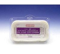 Caroline 40 Loaf Tin Liners 2lb