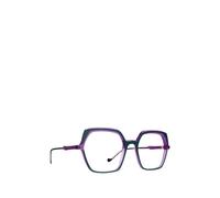 Caroline Abram Ninon geometric-frame glasses - Green 51