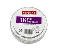 Caroline Foil Pie Dish - 4oz (18-Pack) 111mm diameter x 22mm deep