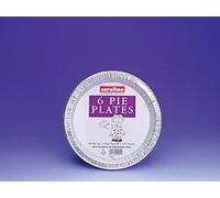 Caroline FOIL Pie Plate 23CM/9IN X6 1023, Silver