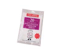 Caroline Freezer Bags, 23 x 33cm, pack of 20