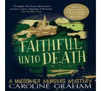 Caroline Graham Faithful unto Death Paperback Book in White Caroline Graham White
