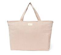 Caroline Linen Weekend Bag Powder pink one size