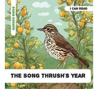 Caroline Petherbridge The Song Thrush's Year Paperback Book in White Caroline Petherbridge White