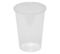 Caroline Plastic Half Pint Tumblers (Pack Of 18) Clear (300Ml)