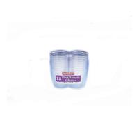 Caroline Plastic Shot/sample Gles (Pack Of 18) Clear (18 X 50Ml)