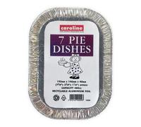 Caroline Rectangle Foil Pie Dishes 480Ml / 16Oz / 195 X 146 X 40mm 7Pk 1034 One Colour (One Size)