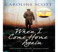 Caroline Scott When I Come Home Again Paperback Book in White Caroline Scott White