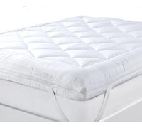 CAROLINE SHATUIK Dual LayerSmall Double Mattress Topper 4 Inch Thick - Quilted 4ft Mattress Topper Made with Fluffy Hypoallergenic Microfibre with Strong Corner Straps (Small Double, 122x190cm)