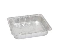 Caroline Square Foil Tray - 60oz (2-Pack) 227 x 227 x 38mm
