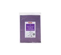 Caroline Tablecloth Paper Disposable Square Purple 90x90cm, Pack of 2