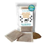 Caroline's Cats Silvervine Powder Packets for Cat Toys - Gall Fruit Refill Pouches More Potent Than Catnip Replacements for Flapping Bird, Flopping Fish, and More