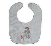 Caroline's Treasures Alphabet Baby Bib, X for Xray Fish, Large