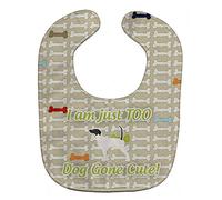 Caroline's Treasures BB6500BIB English Pointer Dog Gone Cute Baby Bib, 10 x 13", Multicolor